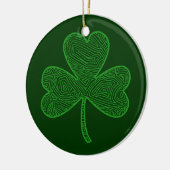 Ornement Shamrock double (Gauche)