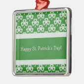 Ornement Shamrock Premium Carré (Gauche)