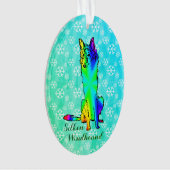 Ornement Silken Windhound (devant)