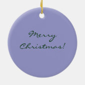 Ornement Snowman et Scotty (Dos)