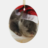Ornement somnolent de loutre (Droite)