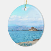 Ornement souvenir de Nafplio Grèce (Gauche)