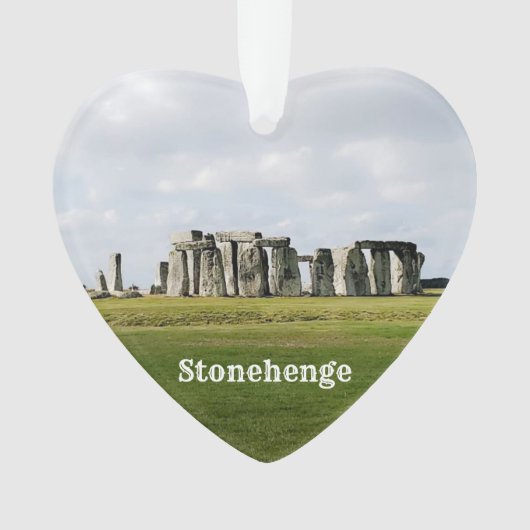 Ornement souvenir de Stonehenge Angleterre (devant)