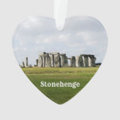 Ornement souvenir de Stonehenge Angleterre (dos)