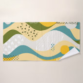 ornement spatial Abstrait sans soudure composé de (Serviette de bain)