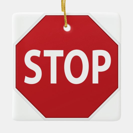 Ornement Stop and Go (Devant)