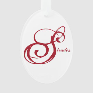 Ornement "Strader" avec Live Laugh Love sur le dos