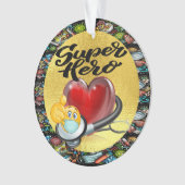 Ornement super héros (devant)