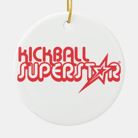 Ornement - superstar de Kickball (Devant)