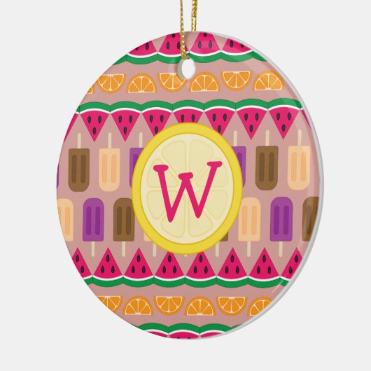 Ornement Sweets d'été (Gauche)