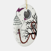 Ornement très mauvais de jour des cheveux de (Droite)