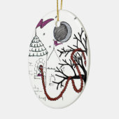 Ornement très mauvais de jour des cheveux de (Gauche)