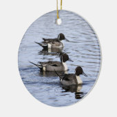 Ornement trio de canard à intail (Gauche)