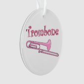 Ornement Trombone Rose (devant)
