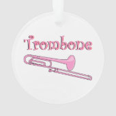 Ornement Trombone Rose (dos)