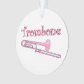 Ornement Trombone Rose (devant)
