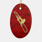 Ornement - trombone (valve) - sélectionnez votre (Gauche)