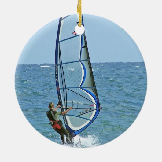 Ornement tropical de planche à voile (Dos)