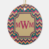 Ornement Tropical Zigzag (Gauche)