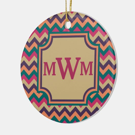 Ornement Tropical Zigzag (Gauche)