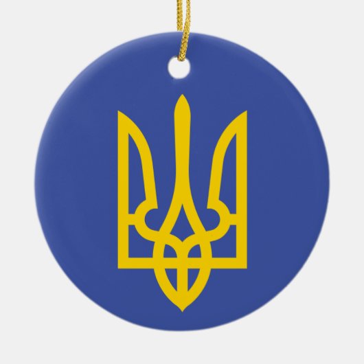 Ornement ukrainien Tryzub (Devant)