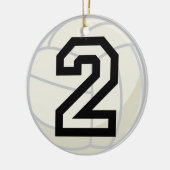 Ornement uniforme du numéro 2 de joueur de (Gauche)