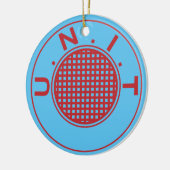 Ornement UNIT bleu (Gauche)