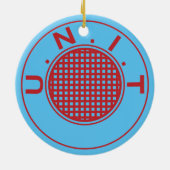 Ornement UNIT bleu (Dos)