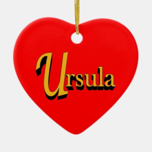Ornement Ursula (Devant)