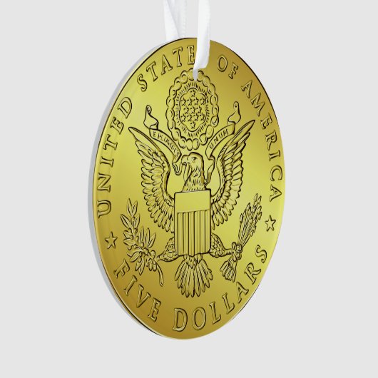 Ornement USA COIN (devant)