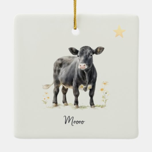 Ornement - Vache (Dos)