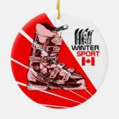 Ornement Vancouver Canada de supporter d'hiver (Dos)