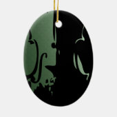 Ornement vert de violon (Dos)