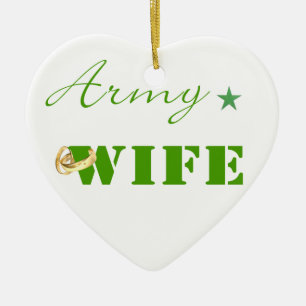 Ornement (vert) d'épouse d'armée