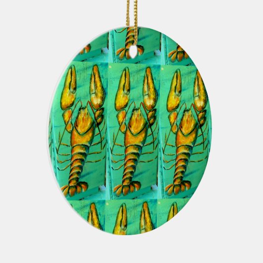 ornement vert homard principal (Droite)