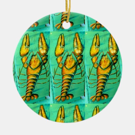 ornement vert homard principal (Devant)