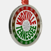 Ornement vert rouge de Knoxville Tennessee (Droite)