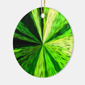 Ornement vert Zoom (Gauche)