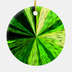 Ornement vert Zoom