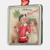 Ornement victorien de luxe de Noël de Childreen (Gauche)