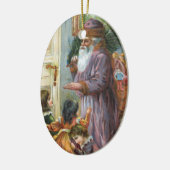 Ornement victorien de Noël (Gauche)