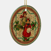 Ornement victorien de Noël d'enfants (Droite)