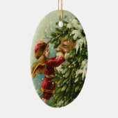 Ornement victorien du père noël (Droite)