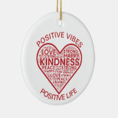 Ornement Vie Positive Vibrations Positives (Droite)