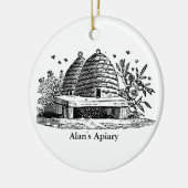 Ornement vintage de Bewick Beehive (Gauche)