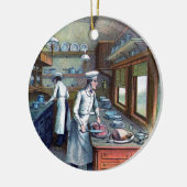 Ornement vintage de chef (Gauche)