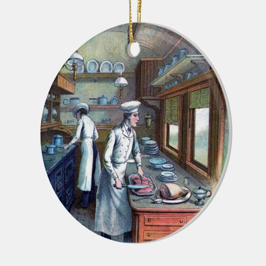 Ornement vintage de chef (Gauche)