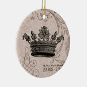 Ornement vintage de couronne… (Droite)