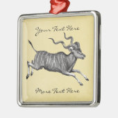 Ornement vintage de Kudu (Gauche)