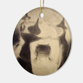 Ornement vintage de sorcière (Gauche)